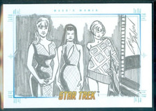 Star Trek Original Series Art & Images Mud's Women Sketch Card