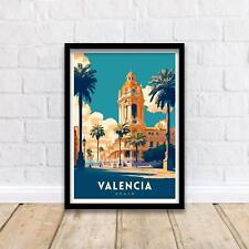 Valencia Spain Travel Print Valencia