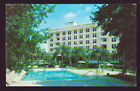 FLORIDA FL Winter Haven 1960 Haven Hotel Pool Vintage Cars postcard