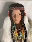 Heirloom Doll Native American Indian 22”  ETANIA Dress Robe Tag