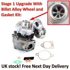BMW 320d E46 / X3 2.0d Upgrade Turbocharger New Turbo Stage 1 Billet - Picture 1 of 12