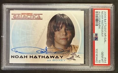 2004 Rittenhouse Battlestar Galactica Noah Hathaway as Boxey Auto PSA 10 - Image 1 of 2