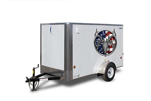 American Deer Hunter Truck Stripes Trailer Decal Sticker Graphics Kit Flag 4x4 - Foto 1 di 2