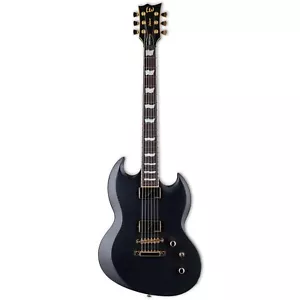 ESP LTD Viper-1000 Electric Guitar Vintage Black B-STOCK - Picture 1 of 4