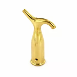 Securit S2589 Solid Brass Window Loft Door Pole Hook Heavy-duty With Fittings - Picture 1 of 3