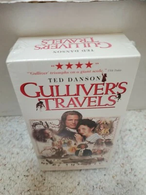 Gulliver's Travels (VHS, 1996, 2-Tape Set) - Ted Danson! New - Image 1 of 4