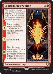 MTG Magic DOM - The First Eruption/La première éruption, French/VF - Picture 1 of 1