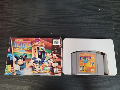 Magical Tetris Challenge for Nintendo 64 N64 In Box IB Great Shape - Image 1 of 4