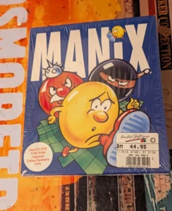 Manix (Millenium 1988) ATARI ST (Caja Manual de Disco) funcionando 16 bits clásico NUEVO - Imagen 1 de 2