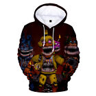 Five Nights at Freddy's Hoodies Kids FNAF Hooded Pullover Sweatshirt Jumper Tops