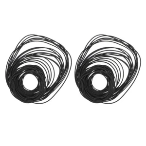 2er Pack Recorder Wartungsriemen Kassette Band Reparatur Riemen Recorder Gummiband - Bild 1 von 12