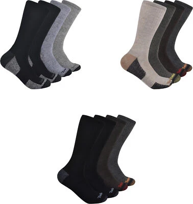 Calcetines Timberland cómodos medio cojín para hombre (4 pares) Foto 1 de 2