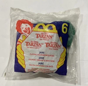 2000 McDonald's Happy Meal Toy Disney Tarzan Movie #6 Jane Figure Sealed MIP - Picture 1 of 8