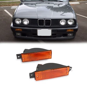 Front Signal Turn Signals Indicators Corners Lights For BMW 3 E30 87-91 - Bild 1 von 6