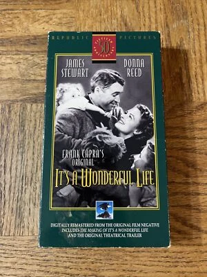 It’s A Wonderful Life VHS Foto 1 de 4