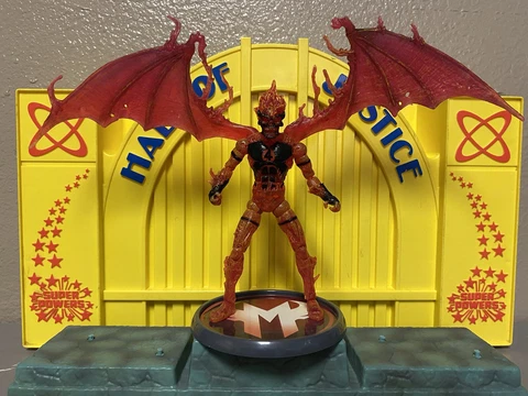 Marvel Legends Toybiz Inhuman Torch Loose Figure House Of M Human Fantastic Four Cover