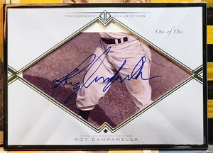 ROY CAMPANELLA 2016 Transcendent CUT AUTO TRUE 1/1 Jumbo Box Topper DODGERS HOF - Picture 1 of 3