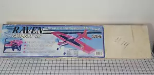 Global Raven Fun Fly .40 Vintage Rare R/C Plane 3D Aerobatic NIOB READ! - Picture 1 of 24