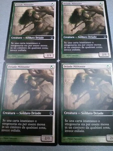 DRIADE MILITANTE Dryade x 4 PLAYSET GAME DAY (ITA) - MTG RETURN TO RAVNICA NM - Bild 1 von 1