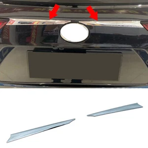 For Toyota Rav4 2019-2023 Chrome Plated Rear Tail Trunk Molding Cover Trim 2PCS - Picture 1 of 4