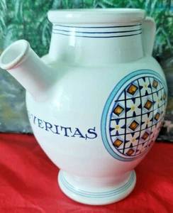 WILLIAMS-SONOMA GRANDE CUISINE "IN VINO VERITAS" WINE JUG PITCHER 663 - ITALY - Picture 1 of 9