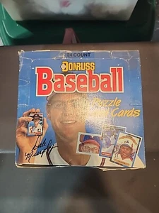 1988 Donruss Baseball Cello Box - 24 Packs/36 Cards & 6 Puzzle Pieces Per Pack - Picture 1 of 2