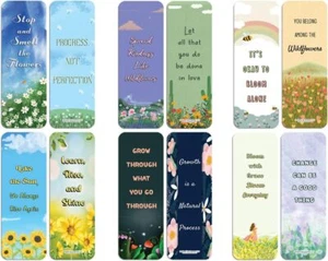 Inspirational Garden Bookmarks (2-Sets x 6 Cards) - Picture 1 of 8