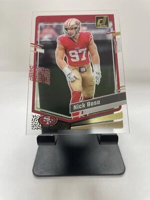2023 Clearly Donruss #44 Nick Bosa San Francisco 49ers - Image 1 of 2
