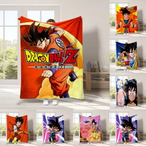 Dragon Ball Q Blanket D Flannel Nap Blanket Sofa Sheet Air Conditioning Blanket - Picture 1 of 17