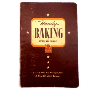 Vintage 1948 Handy Baking Recipes and Formulas from General Mills - Picture 1 of 9