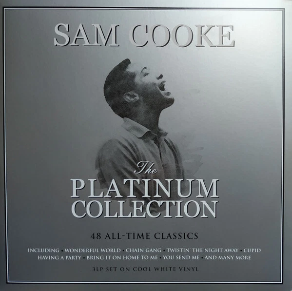 Sam Cooke The Platinum Collection - Cool White Color - 3LP - Brand New Vinyl - Image 1 of 4