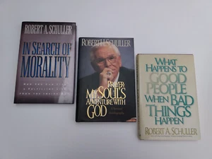 Christian Televangelist Biography Inspirational Signed Robert Schuller Lot - Imagen 1 de 22