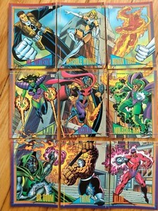 MARVEL UNIVERSE 4 1993 SKYBOX $1 each or 3 for $2.70