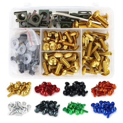 Kit de tornillos de carenado completo aptos para Yamaha V STAR 250/XV250 mercado de accesorios Foto 1 de 4