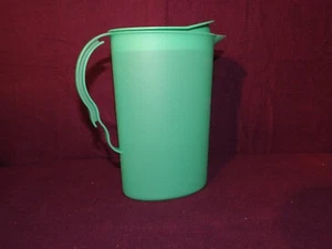 Tupperware Impressions Slimline Pitcher Teal Rocker Top 3333-B-1 8 3/4 tazas 2,1 L - Imagen 1 de 5