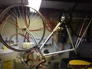 White Trek 1000 Aluminum Road Racing Bike Needs Tires - Picture 1 of 12