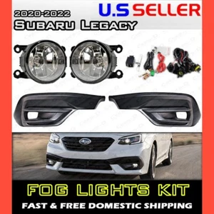 FOG LIGHT KIT for SUBARU 20 21 22 LEGACY Driving Lamp Switch Wiring Cover - Bild 1 von 3