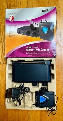Radioshack 32-1257 Wireless Lapel Microphone System (170MHz) - Image 1 of 4