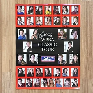 Signed 2005 WPBA CLASSIC TOUR Poster JEANETTE LEE Billiards Pool Eight 8-Ball - Picture 1 of 22