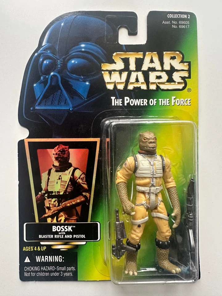 STAR WARS - EL PODER DE LA FUERZA - POTF - BOSSK - KENNER 1996 Foto 1 de 2