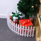 10 pièces clôture de piquet blanc arbre de Noël décoration bordure de jardin