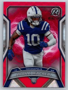 2024 Topps Resurgence #139 Adonai Mitchell Crimson Surge #/199 - Picture 1 of 2