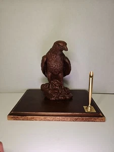 VTG Eagle Desk Pen Holder - Red Mill Mfg - Made In USA - Patriotic Office Decor - Picture 1 of 10