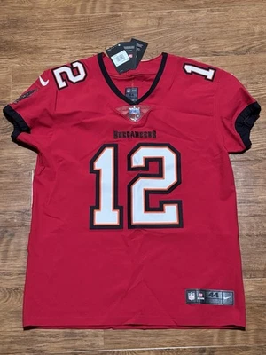 Camiseta roja NFL Nike Vapor Elite On Field Tom Brady Buccaneers talla 44. Nuevo Foto 1 de 4