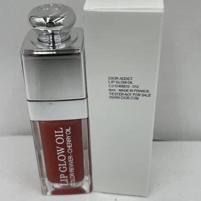 Christian Dior Addict Lip Glow Oil 012 palo de rosa 0,20 oz / 6 ml NUEVO CADUCIDAD: MARZO 2028 Foto 1 de 3