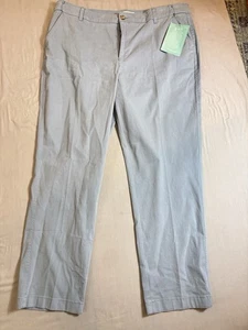 Coldwater Creek Blue Trouser Chino Pants in Natural Size 18 Stretch Waist - Picture 1 of 9