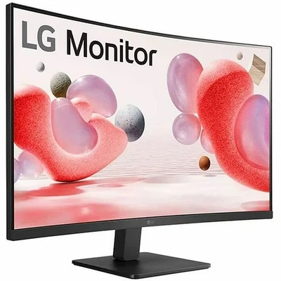 LG 32BR50C-B 32" Class Full HD Curved Screen LCD Monitor, 16:9, Matte Black, - Image 1 of 4