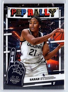 Sarah Strong 2024-25 Bowman Chrome U Pep Rally #PR-20 UConn Huskies (30) - Picture 1 of 2