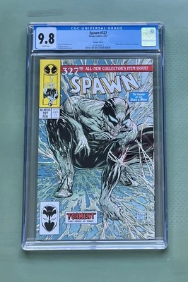 Image Comics Spawn 327 CGC 9.8 Todd McFarlane Variante Spider-Man 1 Cubierta Homenaje Foto 1 de 4