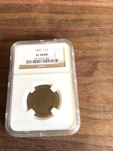 1809 1/2C Vf 20 BN NGC Graded - Picture 1 of 3